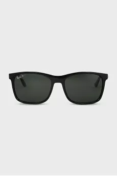 Men's sunglasses with logo on the temples