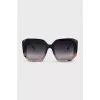 Gradient square sunglasses