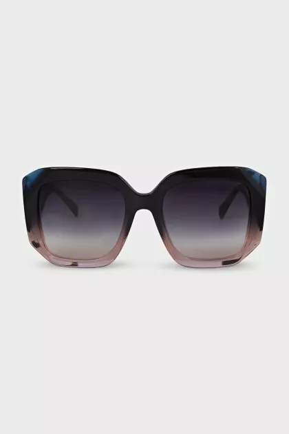 Gradient square sunglasses