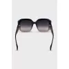 Gradient square sunglasses