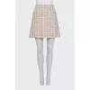 Fitted tweed skirt