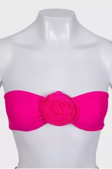 Pink swimsuit with tag