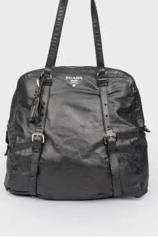 Сумка Buckle Strap Nappa Leather Medium