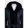 Double-sided lambskin coat