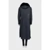 Double-sided lambskin coat