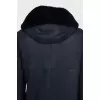 Double-sided lambskin coat