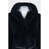 Double-sided lambskin coat