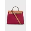 Herbag 31 red satchel