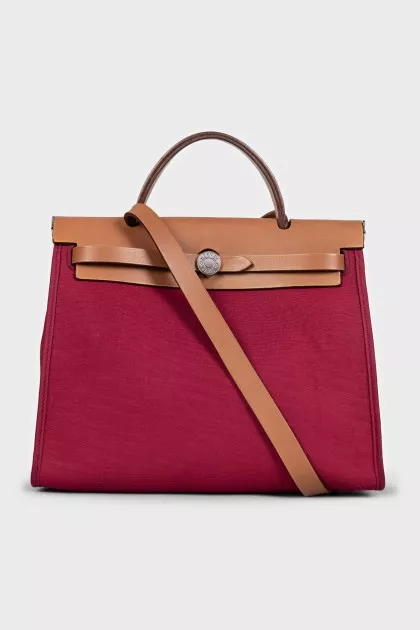 Herbag 31 red satchel