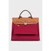 Herbag 31 red satchel