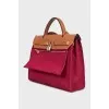Herbag 31 red satchel