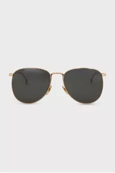 Sunglasses with gold frames