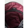 Zippered shopper with leather handles