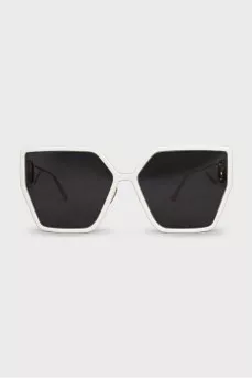 Grand beige sunglasses with logo