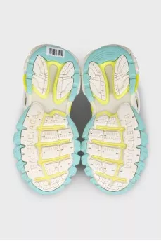 Men's Track sneakers with bright piping