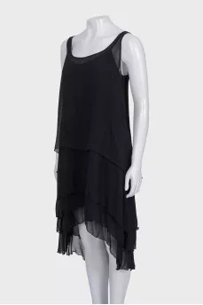 Loose silk dress