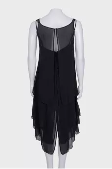 Loose silk dress
