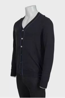 Men's jumper with buttons