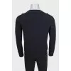 Men's jumper with buttons