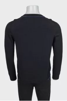 Men's jumper with buttons
