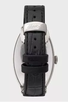Серебристые часы Heritage Porto