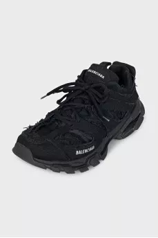 Men's black Track sneakers