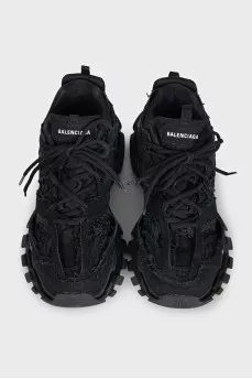 Men's black Track sneakers