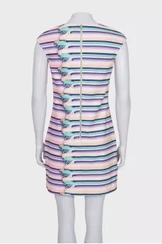 Sleeveless striped dress