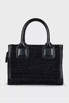Black crossbody with decoration