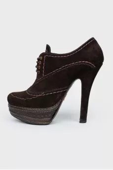 High heel ankle boots