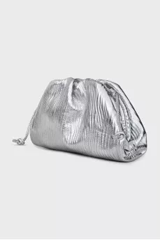 Крос-боді сріблястого кольору Pouch