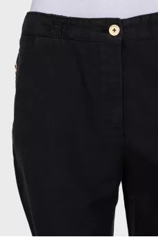 Vintage trousers with embellished legs
