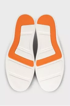 Men's soft leather sneakers