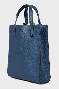 Leather crossbody bag without clasp
