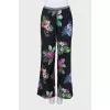 Black suit with floral print