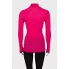 Pink fitted turtleneck