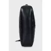 Lou Camera Black Leather Bag