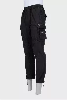 Men's black cargo pants