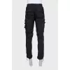 Men's black cargo pants