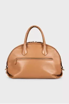 Fiamma brown leather bag