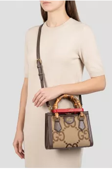 Diana bag in signature print