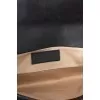 Двухцветный клатч из кожи