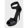 Black Tribute sandals