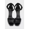 Black Tribute sandals