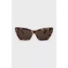 Maeve printed sunglasses