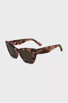 Maeve printed sunglasses