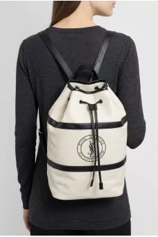 White leather Rive Gauche bag