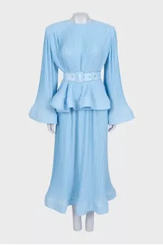 FREYA blue skirt suit