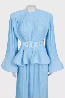 FREYA blue skirt suit