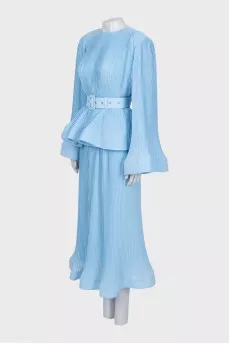 FREYA blue skirt suit